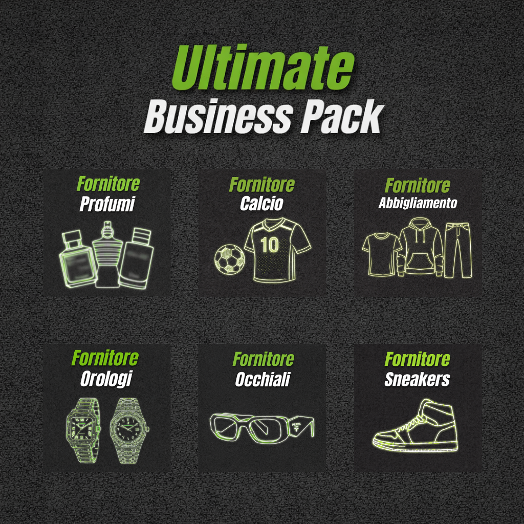 ULTIMATE BUSINESS PACK + Guida Gratuita