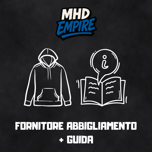 FORNITORE ABBIGLIAMENTO + GUIDA